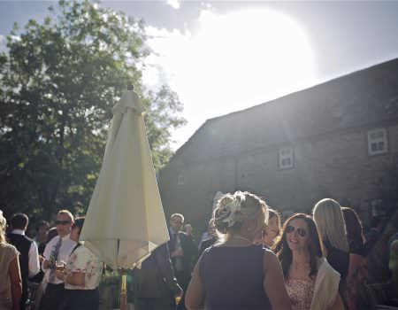 barns dale lodge summer wedding