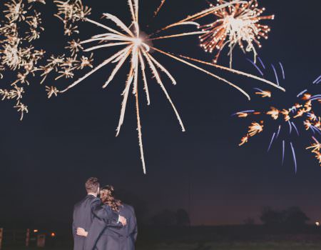 Fireworks at Barnsdale Lodge