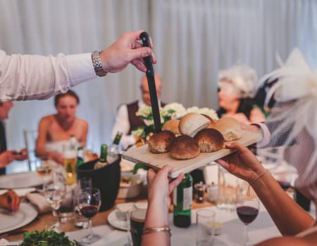 Wedding breakfast at Rutland water golf club