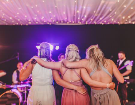 Ladies on the dance floor