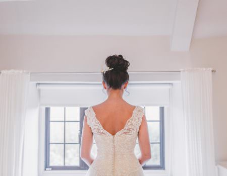 The bride is ready