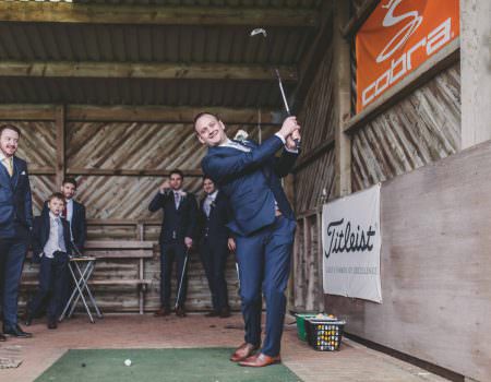 Golf competition at Rutland Water