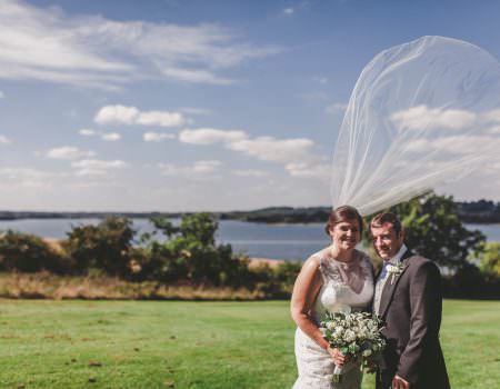 The veil blows at rutland water