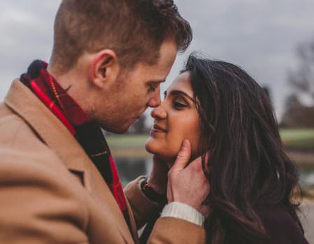 A gentle kiss at Rutland Water