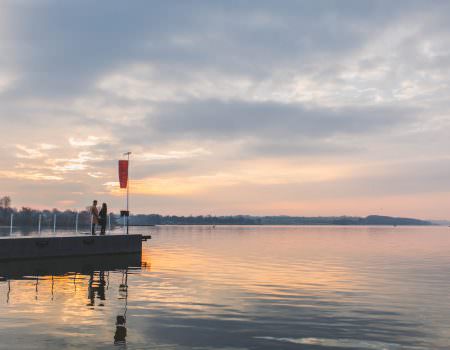 Sunset together at Rutland Water