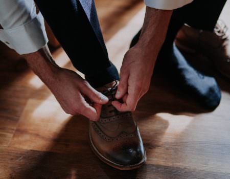Groom's shoes