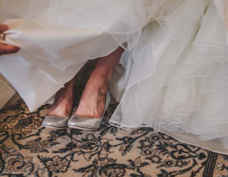 the wedding shoes