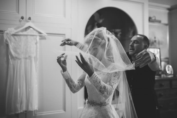 Final bridal preparation