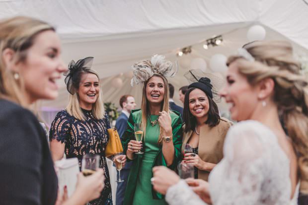 Candid wedding guest shots