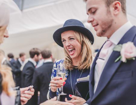 candid wedding guest photography