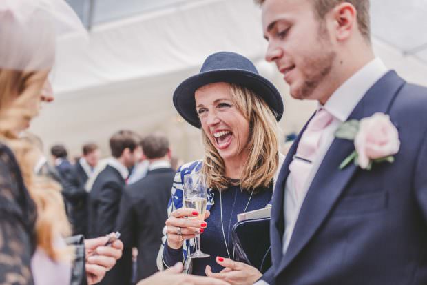 candid wedding guest photography