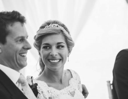 Speeches at Rose & Matt's Leicestershire Home Wedding