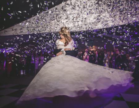 wedding confetti canon