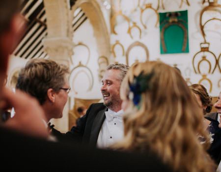 Laughs at Oakham Castle Wedding