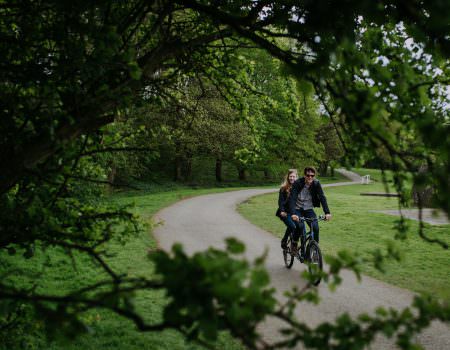 Rutland Water tandem bike