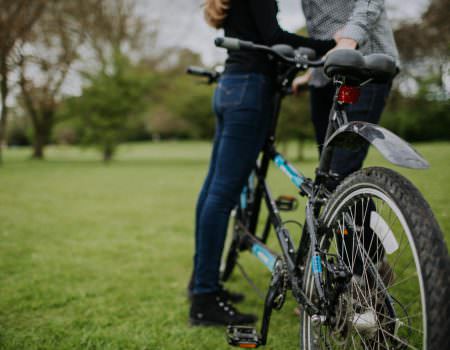 Tandem bike at Rutland Water