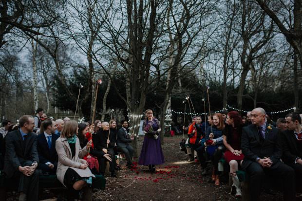 Dusk Sherwood Forest Wedding