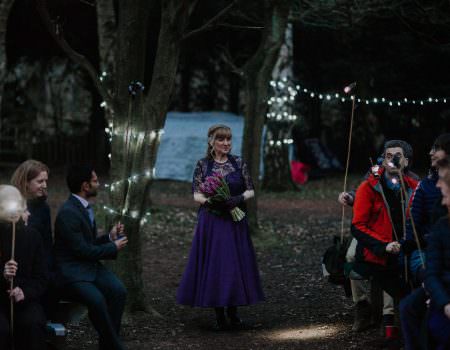 Outdoor Wedding in Sherwood Forest