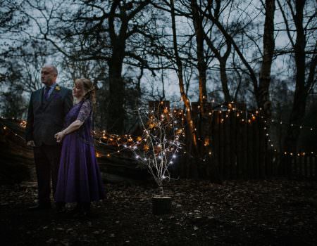 Dusk Sherwood Forest Wedding