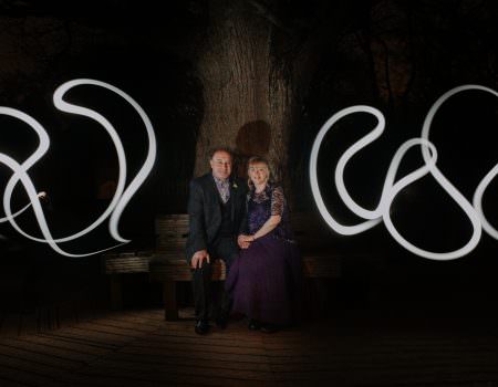 Dusk Sherwood Forest Wedding