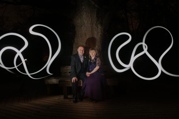 Dusk Sherwood Forest Wedding