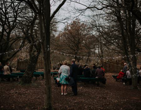 Outdoor Wedding in Sherwood Forest