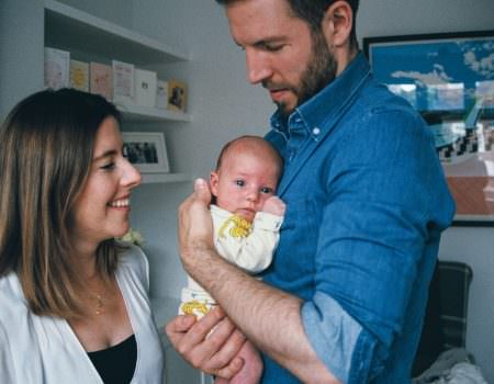 family photos at home