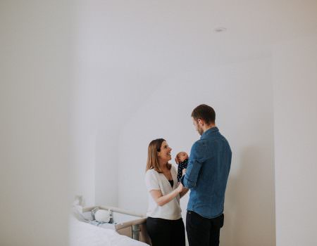 family photos at home