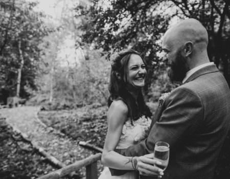 Outdoor autumn wedding