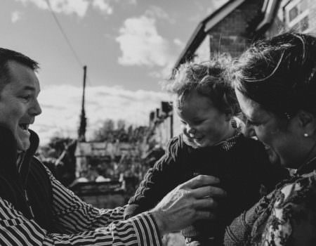 family of three