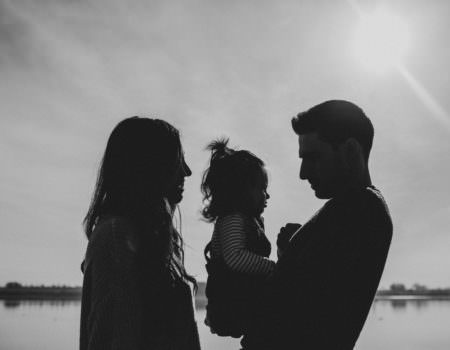Relaxed family photography
