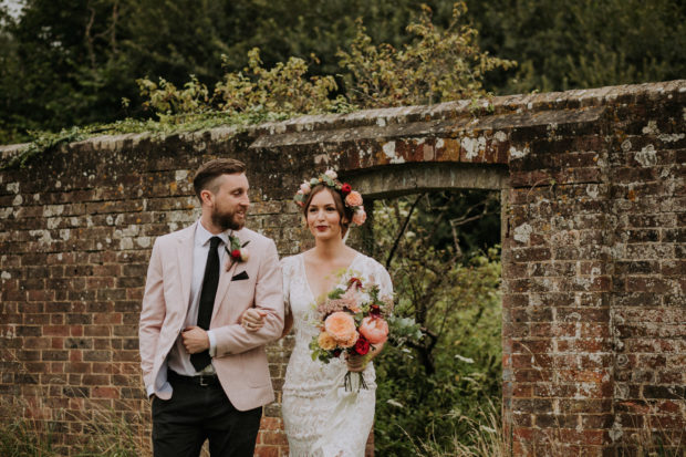 Here comes the bride