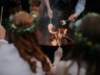 Toasting marshmallows