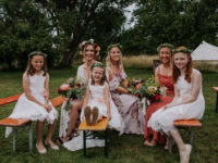 Secret barn floral wedding