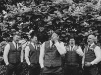 Groom party photos