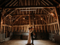 backlit barn photo